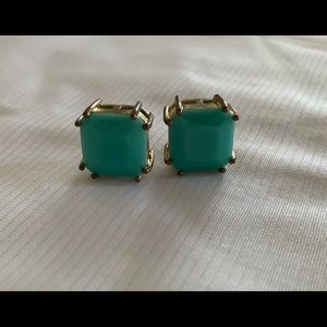 Blue stud earrings